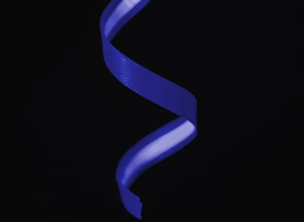 adhesive tear strip ribbon - blue