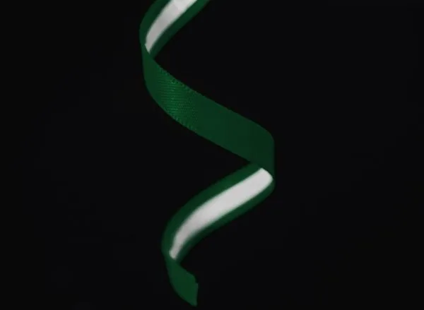 adhesive tear strip ribbon - green